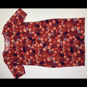 LuLaRoe Julie Dress 3XL
